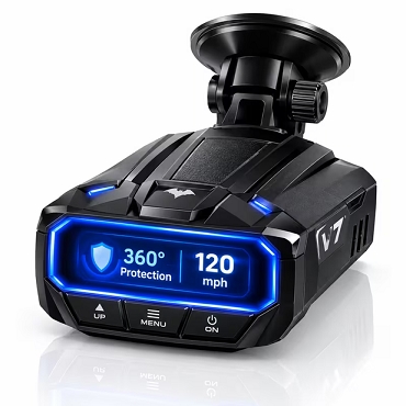 Full-Range Detection— Scans X, K, Ka, Ct, La bands around the vehicle for earlier speed signal alerts, giving you more reaction time on the road